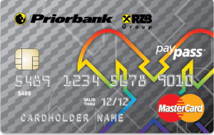 Кредитная карточка для ежедневных покупок MasterCard PayPass
